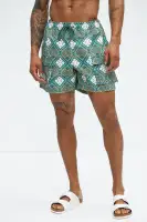Adios Geometric Cargo Swim Trunk