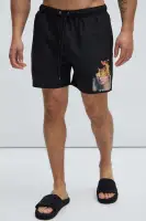Up In Flames Swim Trunks