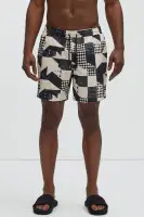 Fuller Geometric Swim Trunks